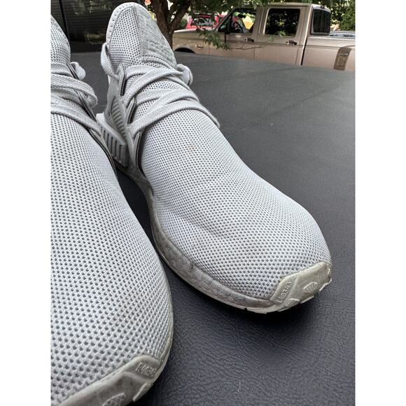Adidas NMD XR1 Shoes Mens Size 14 Gray White Boost Mesh Athletic Running BY9923 - Picture 9 of 12